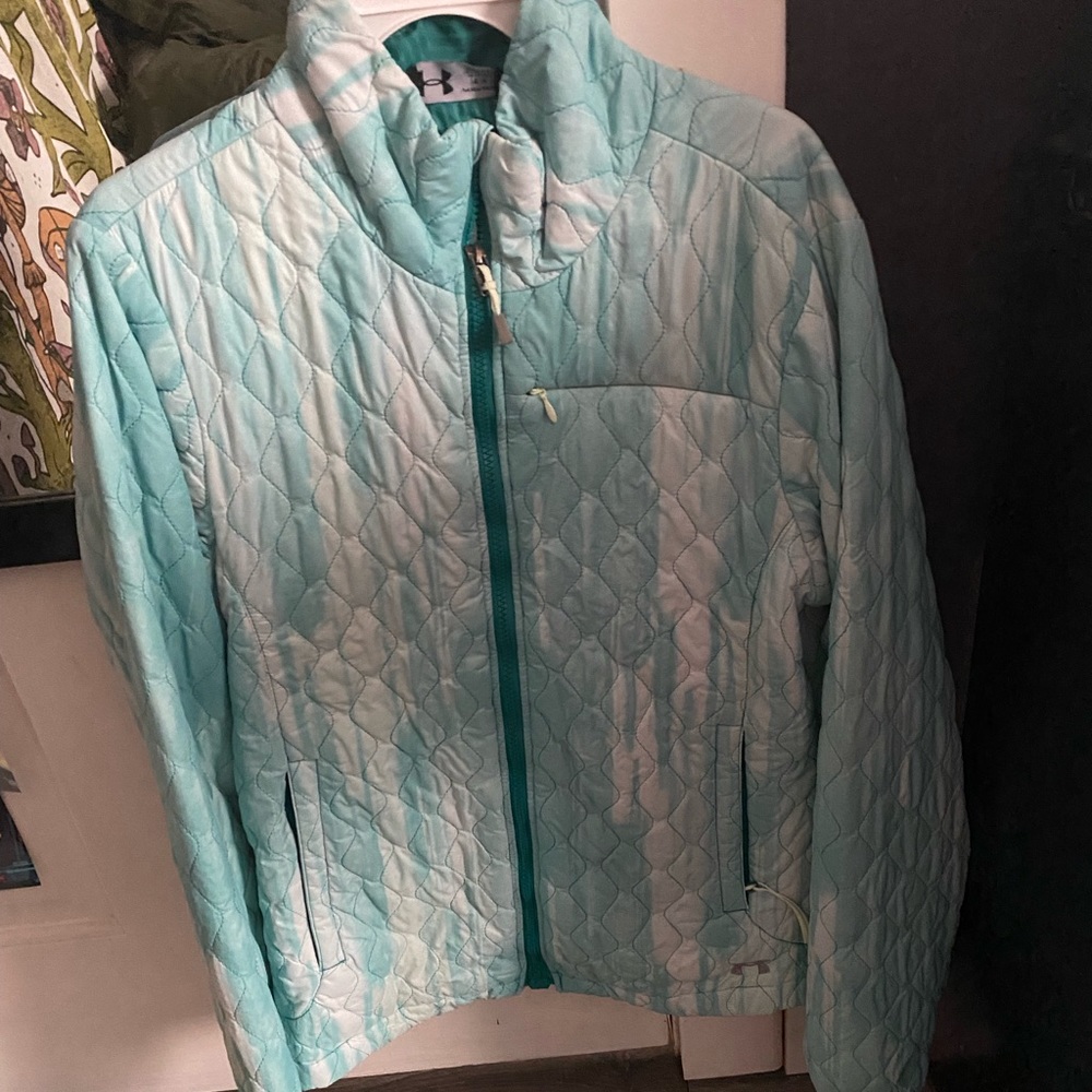 Blue Under Armor coat